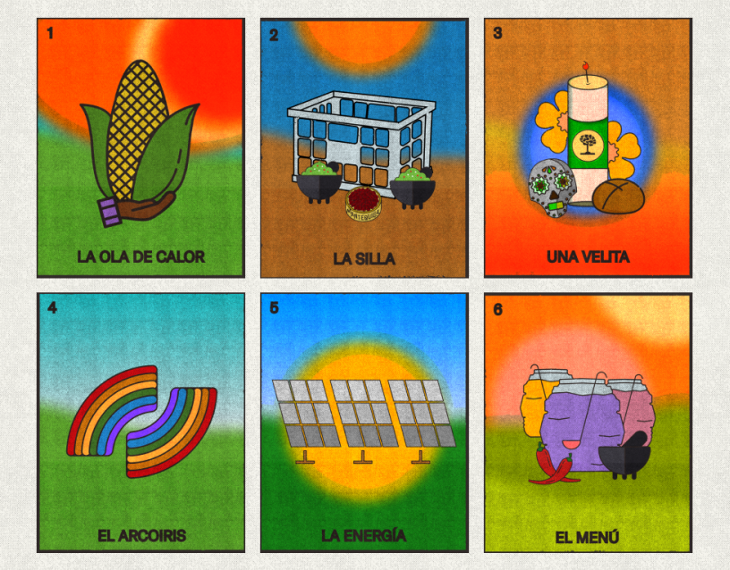 Lotería climate board
